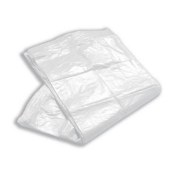 Light Duty White Pedal Bin Liner 11 x 17 x 17'' (Flat-Packed)